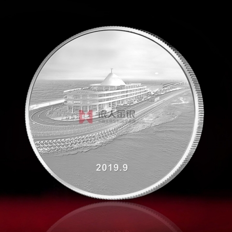 中國交建港珠澳大橋建成紀(jì)念章定制