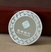 慶祝贛州銀行吉安分行開業(yè)慶典成立銀質紀念章