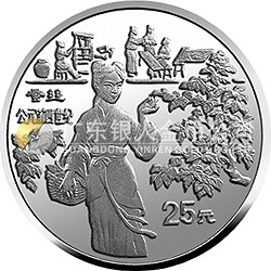 中國古代科技發(fā)明發(fā)現(xiàn)金銀鉑紀念幣（第3組）1/4盎司圓形鉑質紀念幣
