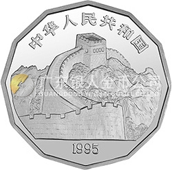 中國近代名畫系列金銀紀(jì)念幣（第2組）2/3盎司十二邊形銀質(zhì)紀(jì)念幣