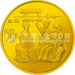 中國古代科技發(fā)明發(fā)現(xiàn)金銀紀念幣（第5組）1/2盎司圓形金質紀念幣