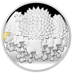 環(huán)境保護——植樹節(jié)銀質(zhì)紀(jì)念幣1盎司銀質(zhì)紀(jì)念幣