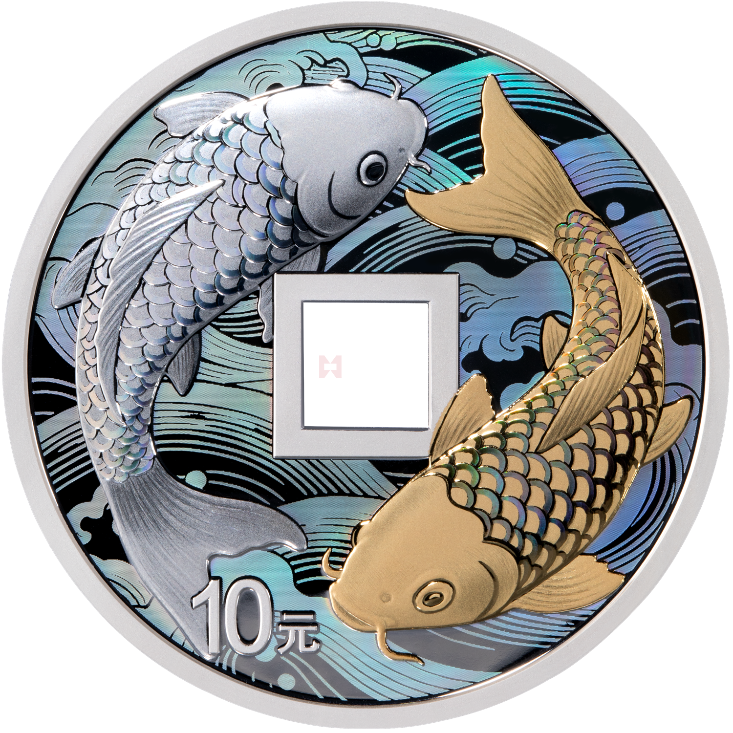 2026吉祥文化30克方孔圓形銀質(zhì)紀(jì)念幣