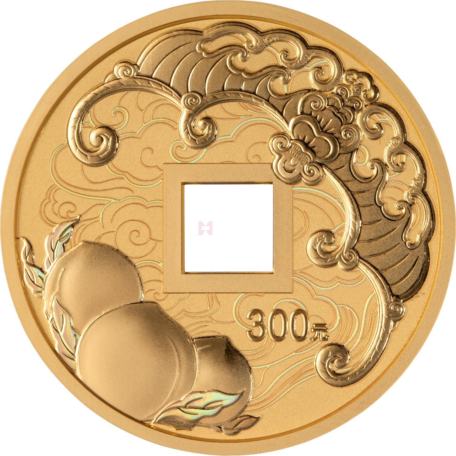 2026吉祥文化20克方孔圓形金質(zhì)紀(jì)念幣