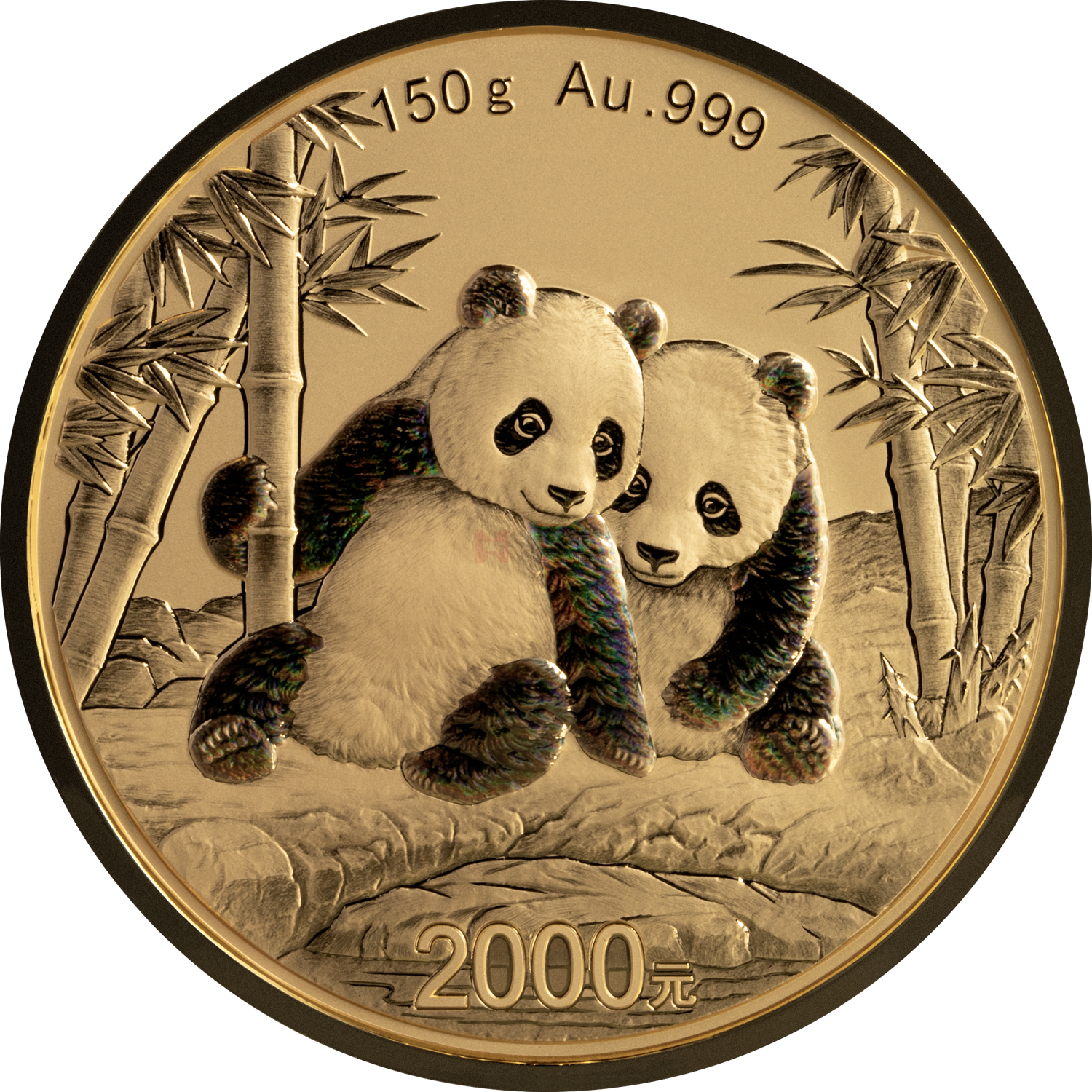 2026版熊貓150克精制金質(zhì)紀念幣